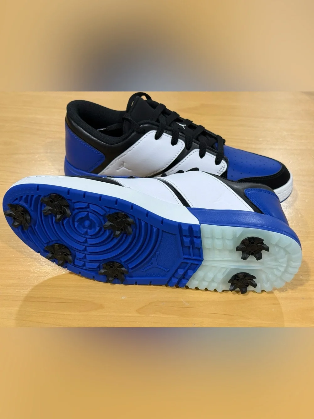 Nike Air Jordan NU Retro 1 G Golf Shoes Men's Sz. 6 Royal Blue NWOB.